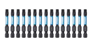 Erbauer TX30 Screwdriver bits TX30 (L)50mm, Set of 15