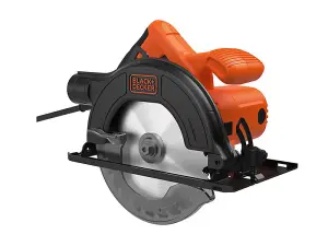 BLACK and DECKER CS1200 Circular Saw with 165mm Blade for Precision Woodworking