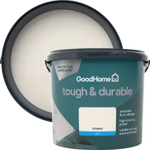 GoodHome Durable Ottawa Matt Emulsion paint, 5L