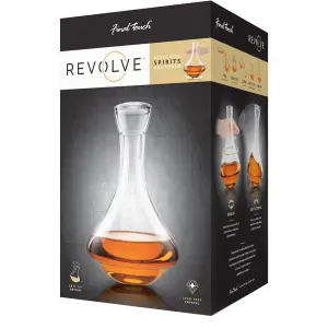 Final Touch Revolve Spirits Decanter with Stopper 750ml