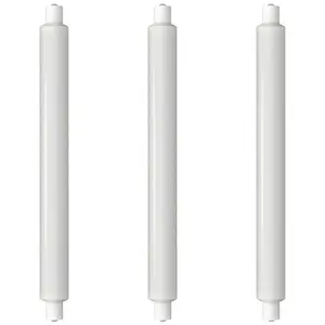 Crompton Lamps LED 284mm Double Ended Tubular 6W SCC-S15 Cool White Opal (40W Eqv) (3 Pack)