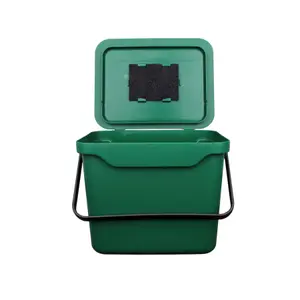 Easy Eco - 5L Compost Caddy - Green