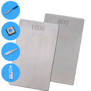 Double-Sided Diamond Credit Card Stone - 3" x 2" (85mm x 50mm) - 1000 and 600 Grit - ECCSFF