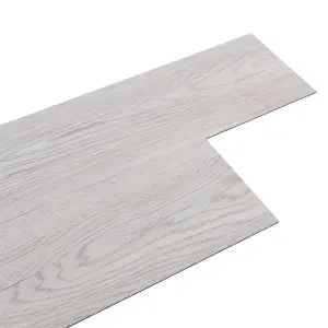 Set of 36 Rustic Wood Grain Self Adhesive Plank PVC Vinyl Flooring, 5m² Pack