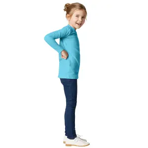 Children's Long-Sleeved Top - light blue 140 (10-12y)