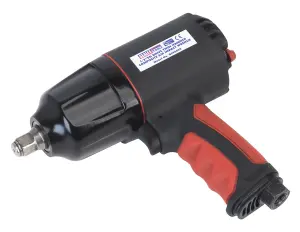 Sealey Composite Air Impact Wrench 1/2"Sq Drive - Twin Hammer GSA6002