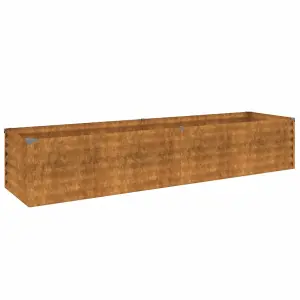 Berkfield Garden Raised Bed 194x50x36 cm Corten Steel