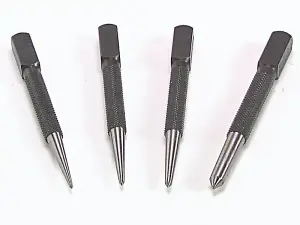 Priory - 44-SC4 Centre Punch Set, 4 Piece