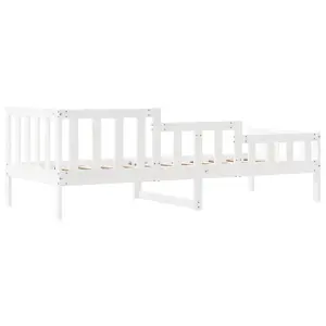 Berkfield Day Bed White 80x200 cm Solid Wood Pine