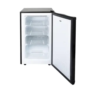 SIA UCF50BL 50cm Black Freestanding Under Counter Freezer 80L