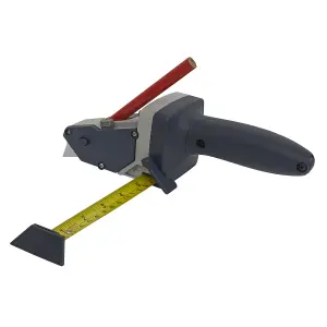 Sealey Plasterboard Cutter Integral 5M Tape Measure & Guide Edge AK860CT