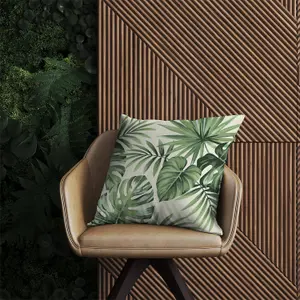 Exotic Palm Leaves Outdoor Cushion 45cm x 45cm