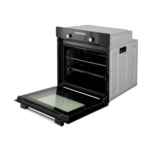 Cooke & Lewis CLMFBLa Built-in Single Multifunction Oven - Black