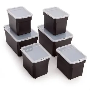 5x Dewalt DWST1-70705 TStak III Deep Draw Stackable Tool Storage Box Organisers