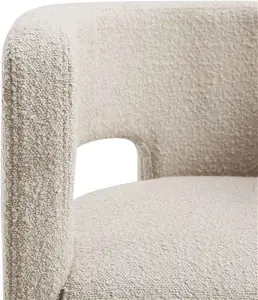 Greenwich Light Taupe Boucle Dining Chair - Dining Room Chairs - Dining Table Chairs - Daals - Dining Chairs