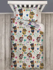 Paw Patrol Splodge Single Panel Duvet and Pillowcase Set