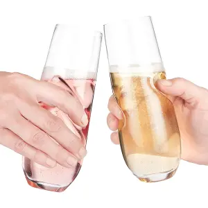 Original Products Final Touch Bubbles Glasses and Opener 3 Piece Set