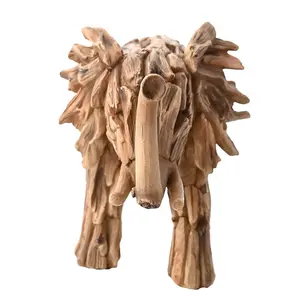 Naturecraft Resin Driftwood Collection Elephant Figurine