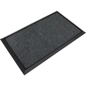 Premium Slip Resistant Rubber Disinfection Mat 750mm x 450mm for Hygiene Safety