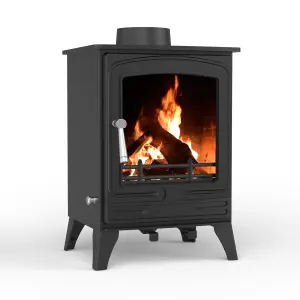 5kW Steel Eco Solid Multifuel Wood Burning Stove