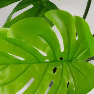 60cm Artificial Twisted Stem Vine Monstera Plant