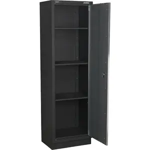 600mm Full Height Modular Floor Cabinet with Adjustable Shelves for Garage and Workshop Storage