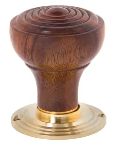 From The Anvil Rosewood Ringed Mortice/Rim Knob Set