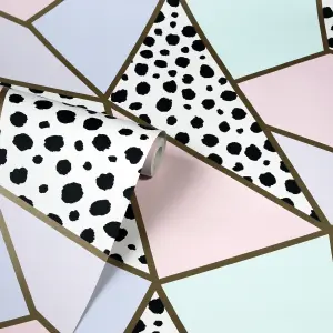 Arthouse Dalmatian Fragment Multi Wallpaper