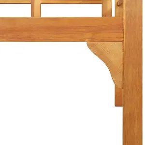 vidaXL Garden Bench 125 cm Solid Wood Acacia