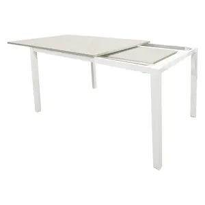 Felecia Extendable Dining Table White