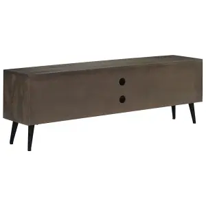 Berkfield TV Cabinet Solid Mango Wood 140x30x45 cm