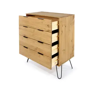 Core Products Augusta Industrial 4 drawer Pine chest of drawers