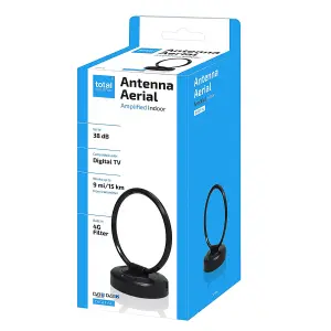 Total Control Antenna Aerial Amplified Indoor Digital 38db