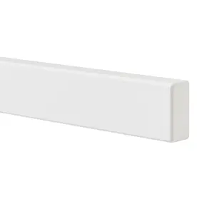 GoodHome Artemisia Matt white classic shaker Standard Appliance Filler panel (H)58mm (W)597mm