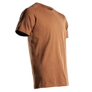 Mascot Customized Modern Fit T-shirt (Nut Brown)  (X Small)