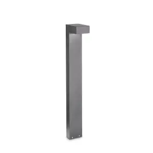 Luminosa Sirio Outdoor Bollard Lamp 2 Lights Grey IP44, G9