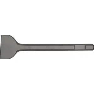 75 x 380mm Wide Impact Chisel for Bosch and Compatible Demolition Breakers