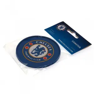 Chelsea FC Silicone Coaster Blue (One Size)