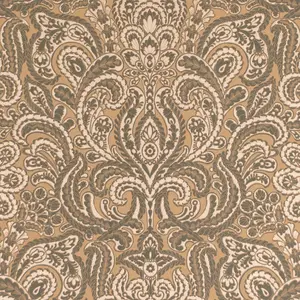 Galerie Adonea Ares Burly Woods Metallic Damask 3D Embossed Wallpaper Roll