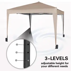 MCC Direct Gazebo 3x3 Pop up Beige