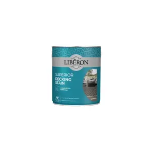 Liberon Superior Decking Stain - Gun Metal - 2.5L