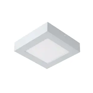 Lucide Brice-Led Modern Flush Ceiling Light Bathroom - LED Dim. - 1x15W 3000K - IP44 - White