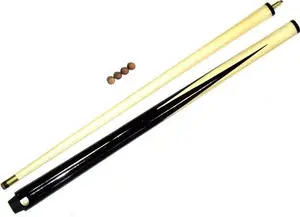 2 Piece 48", 4Ft, Pool Snooker Cue Ideal For Kids