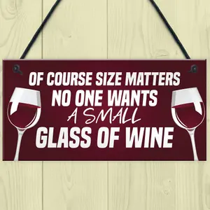 Red Ocean Funny Home Bar Signs Novelty Wine Gifts Man Cave Hanging Pub Signs Funny Gifts For Her Friend