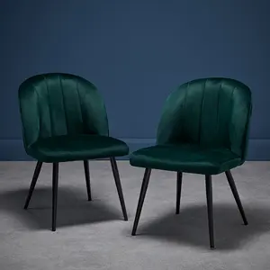 Orla Dining Chair (Set of 2) Green