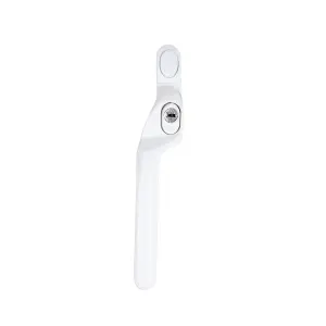 Timber Series Connoisseur MK2 Offset Locking Espag Window Handle - White (Left Hand)