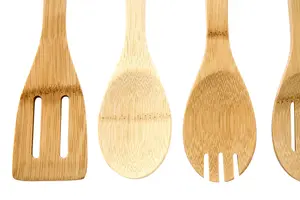 Essentials by Premier Aleki 6pc Bamboo Kichen Utensil Set