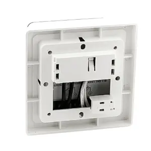 Optimum 7 Day Socket Box Timer Time Switch Surface Single Wall Pattress