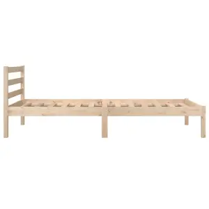 vidaXL Bed Frame without Mattress 90x190cm Single