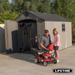 Lifetime 8 Ft. x 12.5 Ft. Outdoor Storage Shed